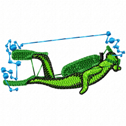 Diving Embroidery Design 3 Diving Embroidery Design 3